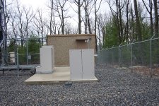 A large equipment enclosure.
