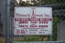 Pinnacle Towers' Summerdale Site's sign