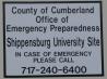 Shippensburg University Site Sign