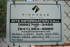 Pinnacle Towers Sign